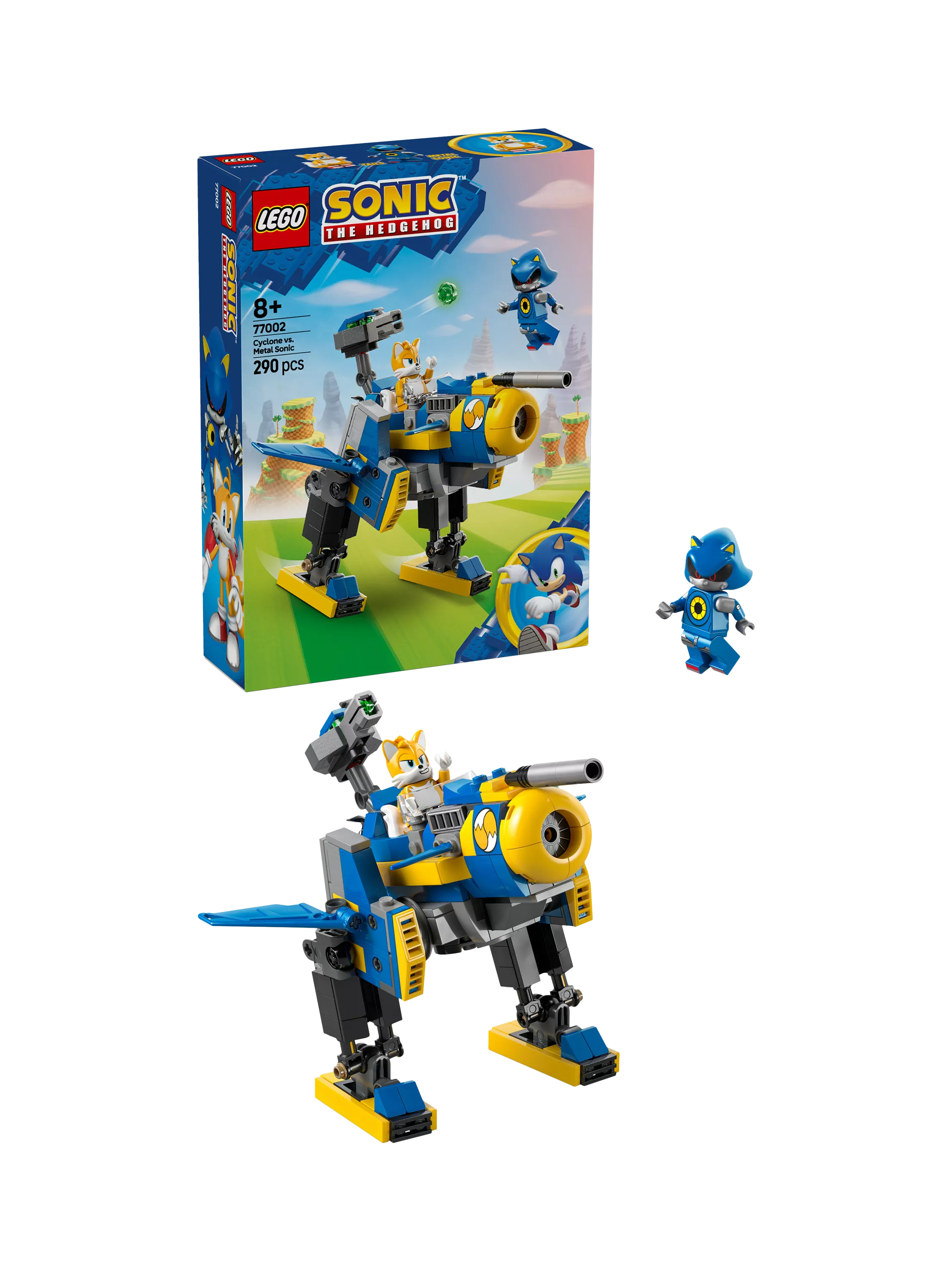 Lego Sonic the Hedgehog Cyclone vs. Metal Sonic building set, UK version
