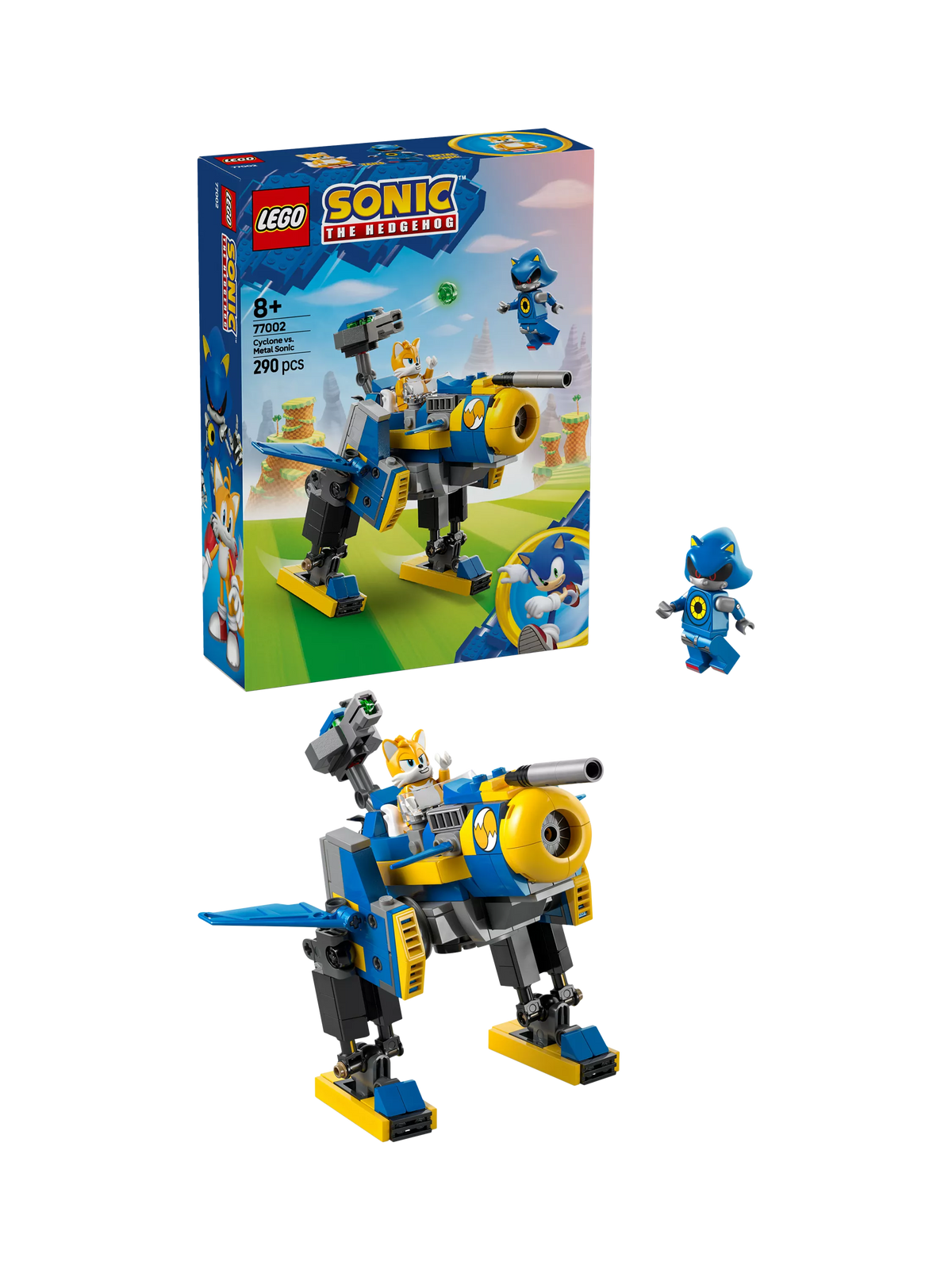 Lego Sonic the Hedgehog Cyclone vs. Metal Sonic building set, UK version