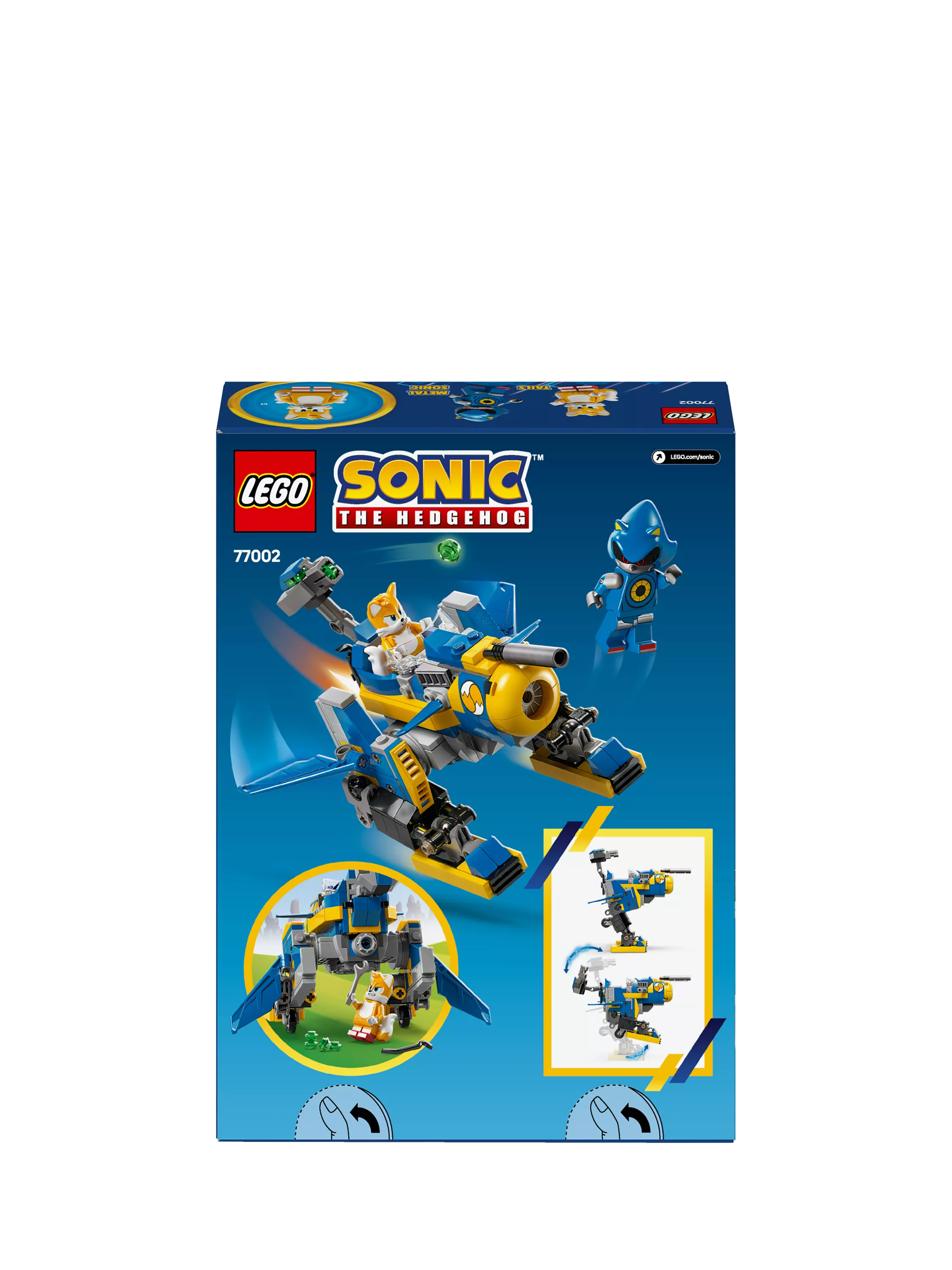 Lego Sonic the Hedgehog Cyclone vs. Metal Sonic building set, UK version