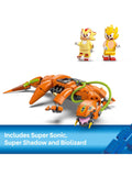 LEGO Sonic the Hedgehog Super Shadow vs. Biolizard building toy set, UK version