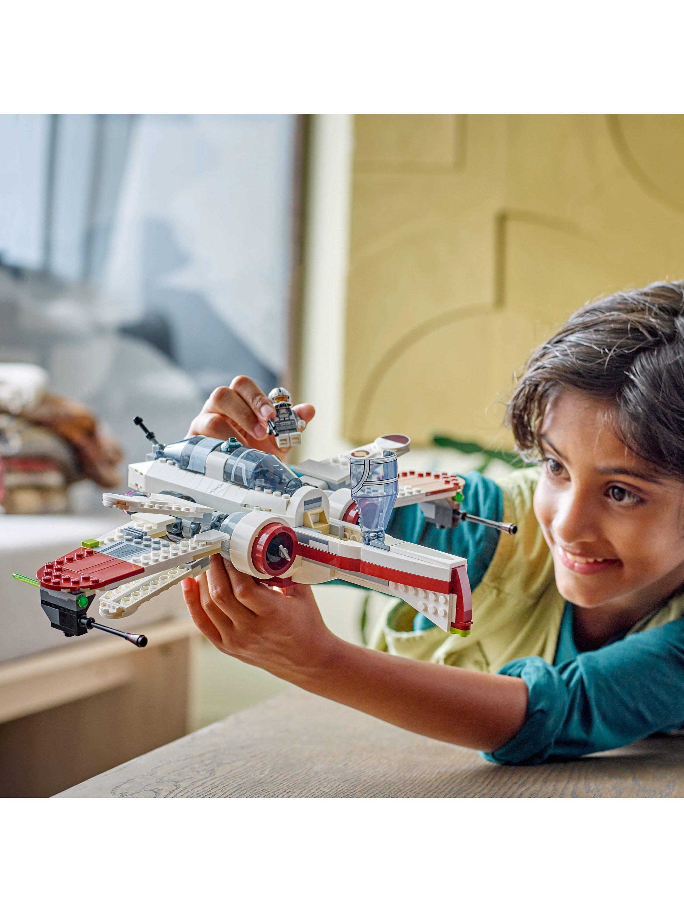 LEGO Star Wars ARC-170 Starfighter building toy set, UK version