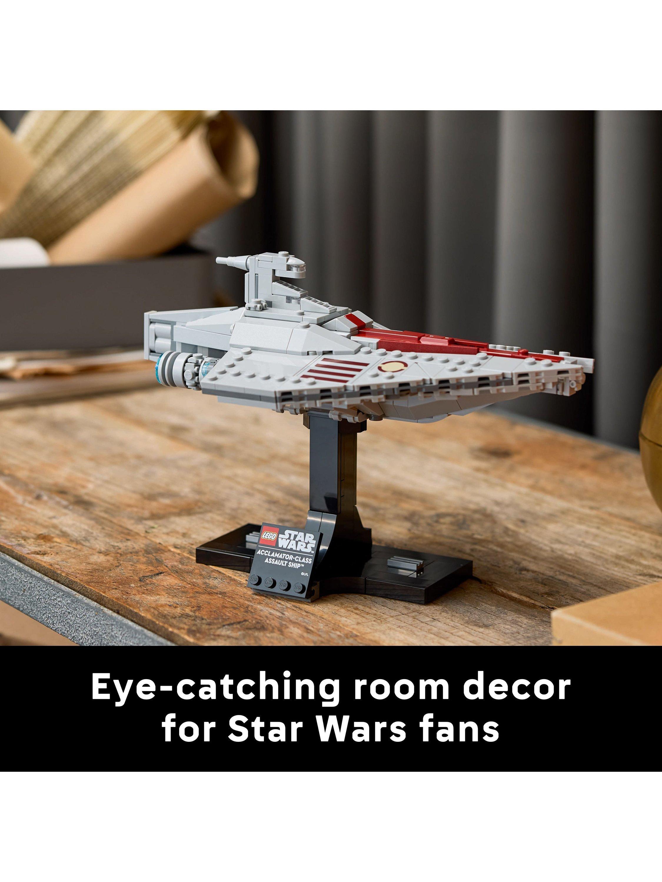LEGO Star Wars Acclamator Assault Ship model 450 pieces, imported from the UK