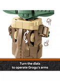 LEGO Star Wars Grogu with hover pram building toy - British product