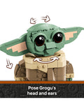 LEGO Star Wars Grogu with hover pram building toy - British product