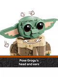 LEGO Star Wars Grogu with hover pram building toy - British product