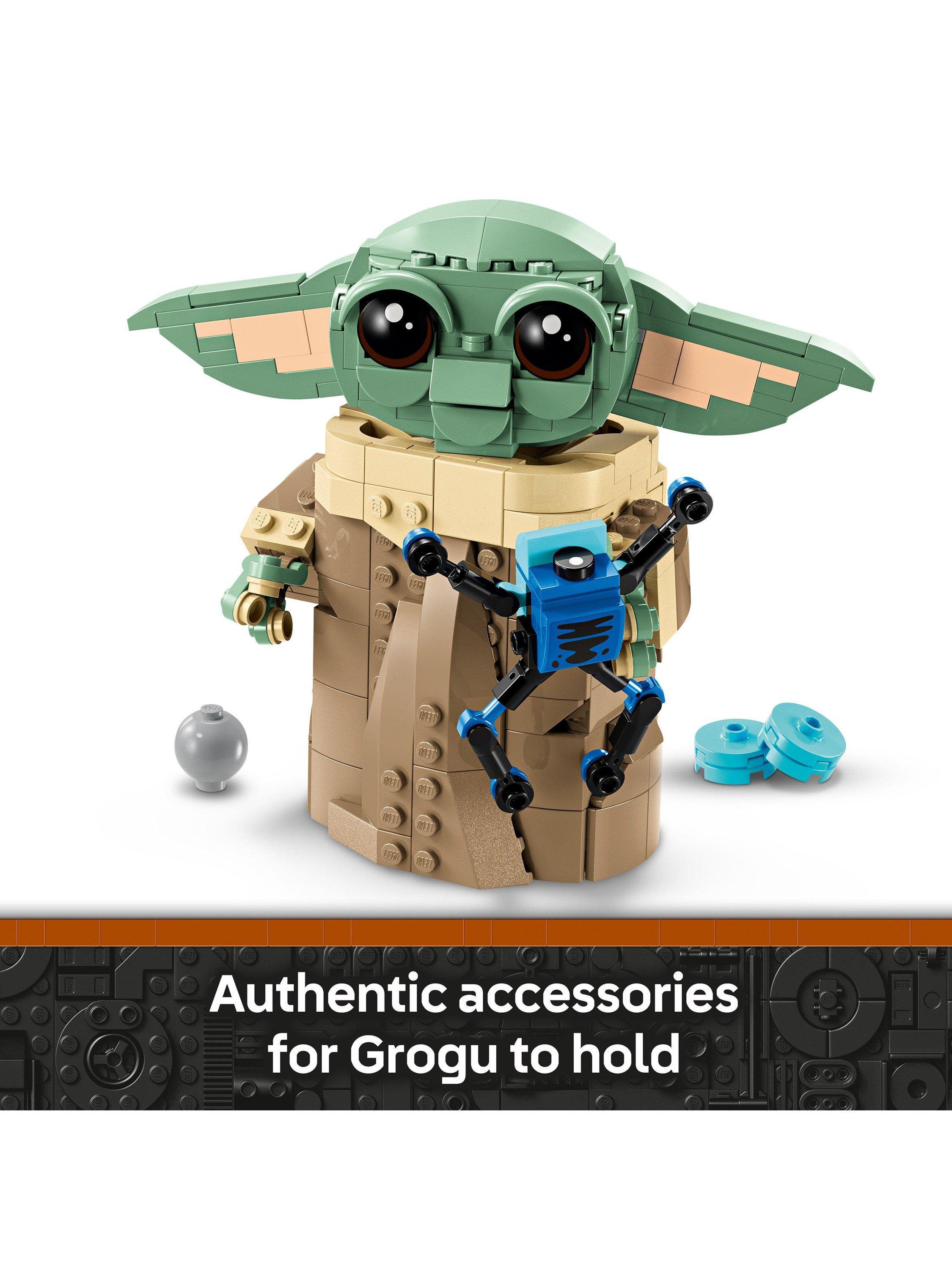 LEGO Star Wars Grogu with hover pram building toy - British product