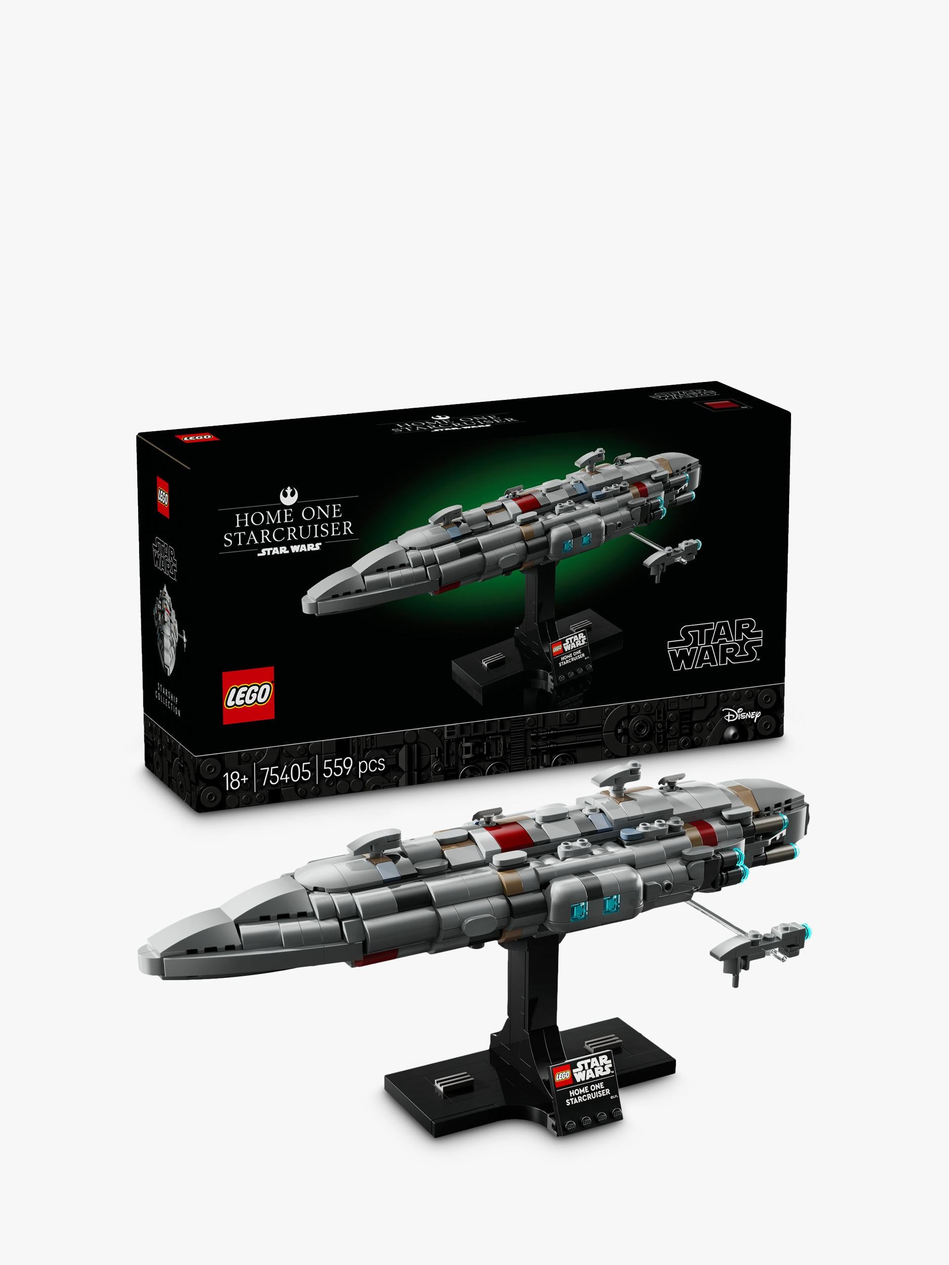 LEGO Star Wars Home One Starcruiser Set for Adults 75405