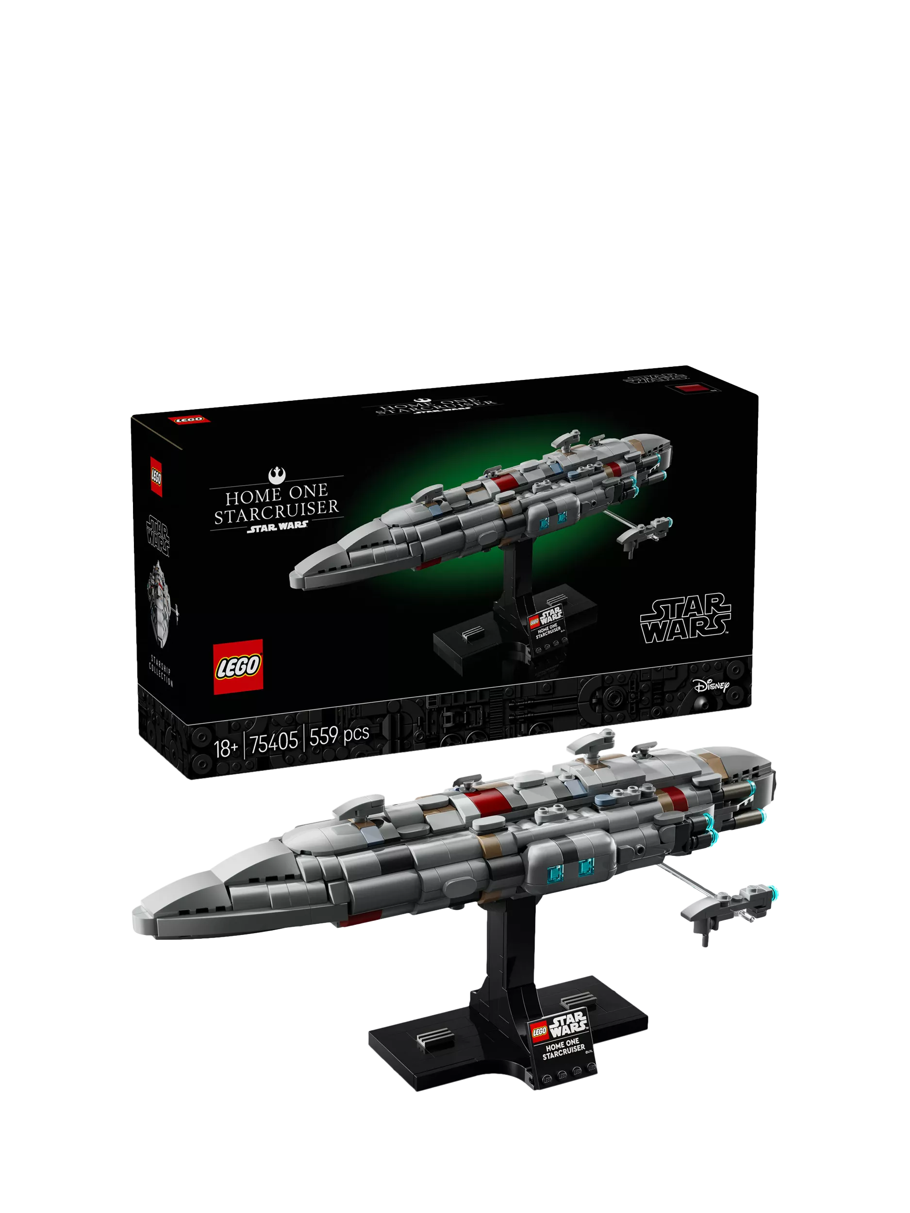 LEGO Star Wars Home One Starcruiser Set for Adults 75405