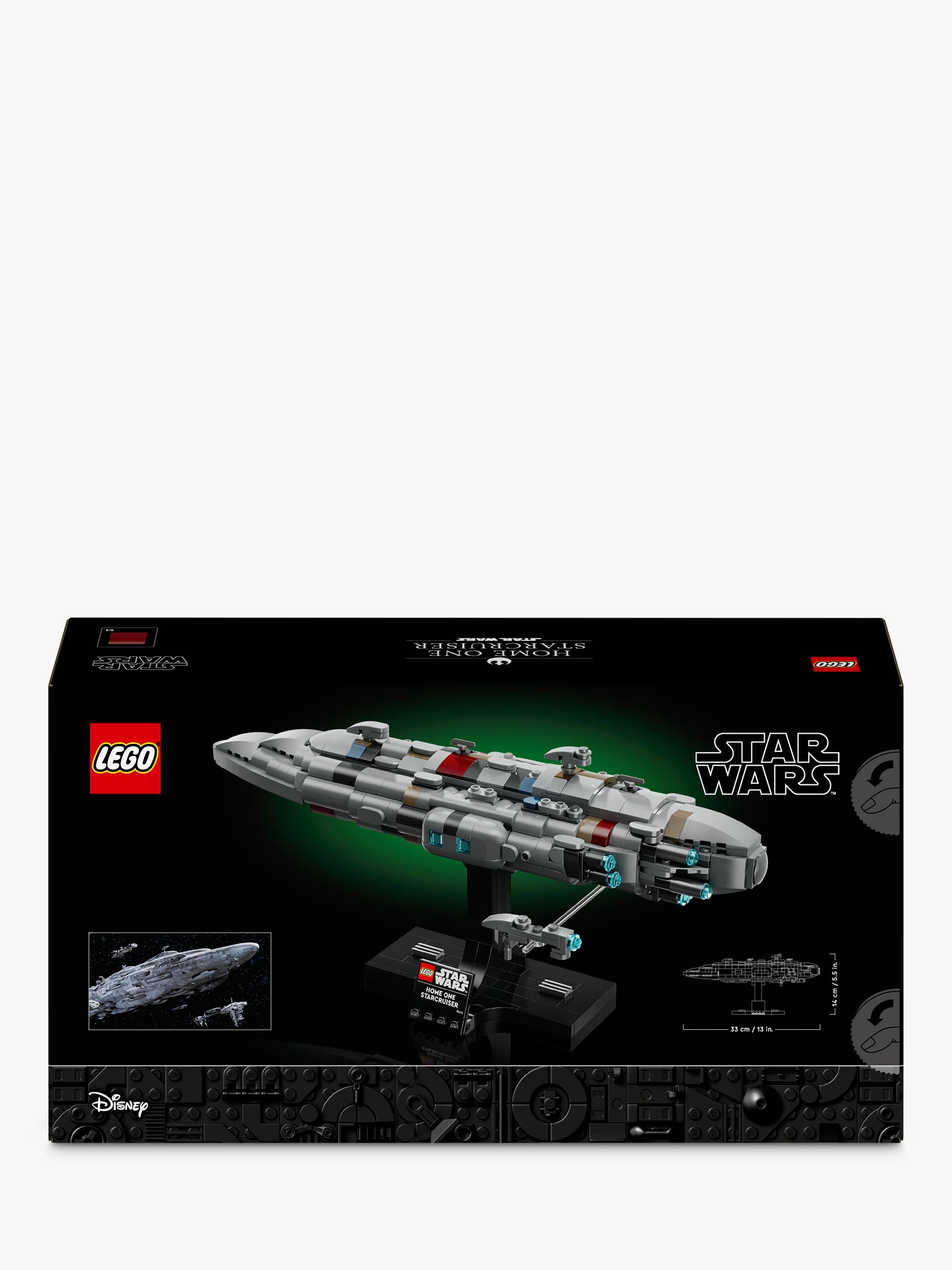 LEGO Star Wars Home One Starcruiser Set for Adults 75405