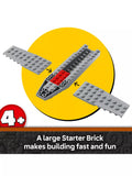 LEGO Mando and Grogu N-1 Starfighter building set, UK version