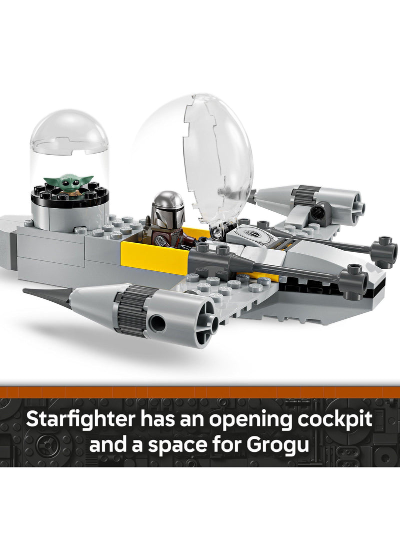 LEGO Star Wars Mando and Grogu’s N-1 Starfighter Set 75410