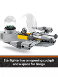 LEGO Mando and Grogu N-1 Starfighter building set, UK version