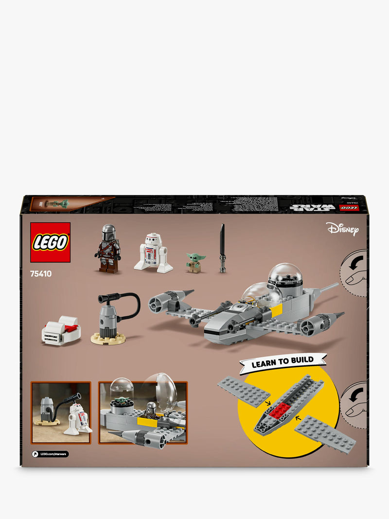 LEGO Star Wars Mando and Grogu’s N-1 Starfighter Set 75410