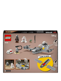 LEGO Mando and Grogu N-1 Starfighter building set, UK version