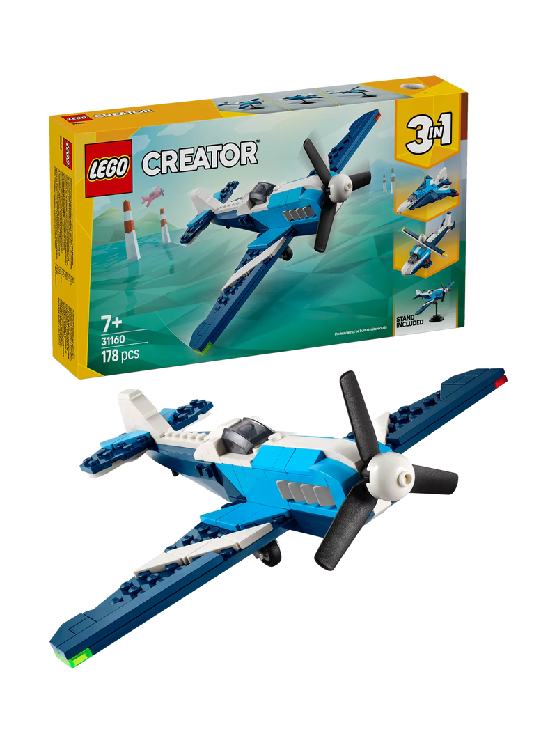 LEGO Creator 3-in-1 Race Plane building set, UK version