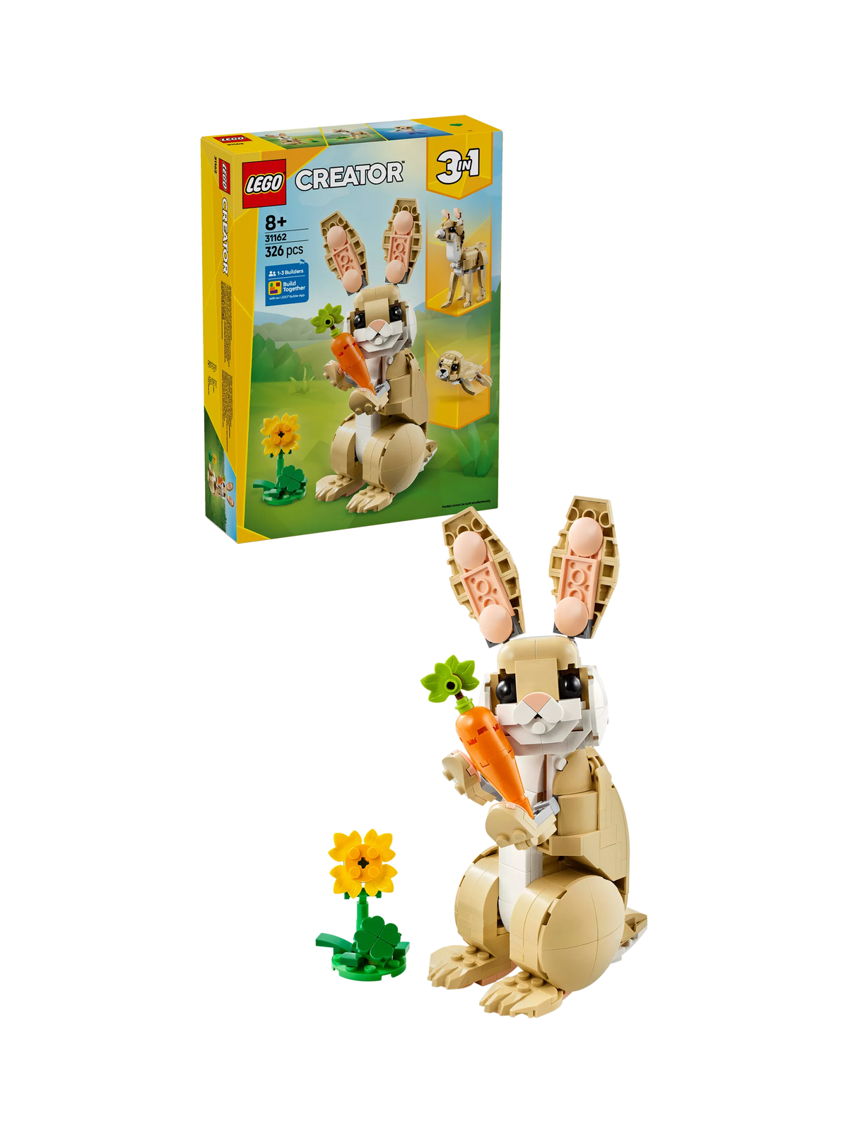 LEGO Cute Bunny building set, UK version