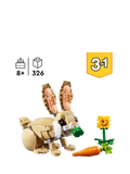 LEGO Cute Bunny building set, UK version