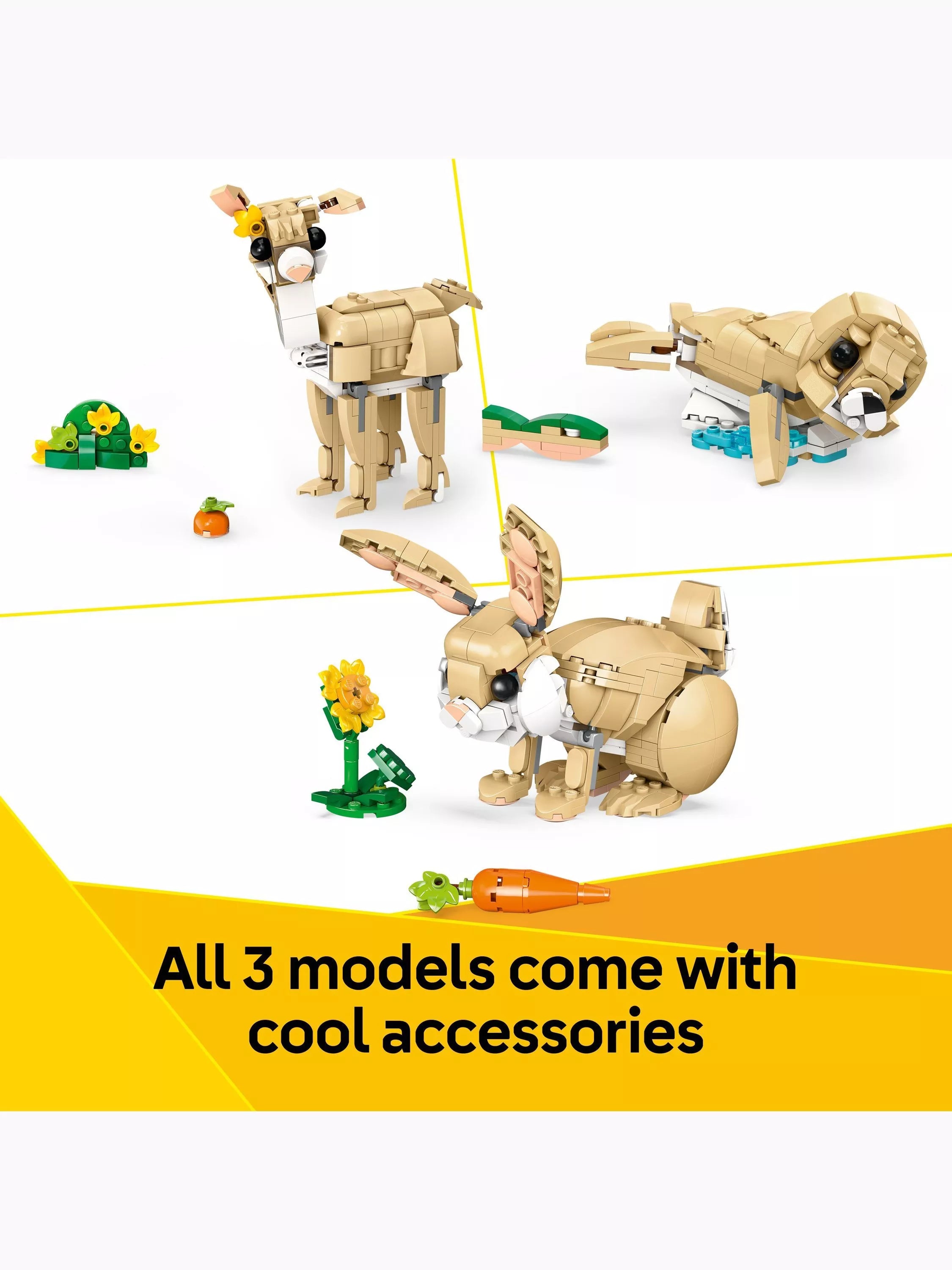 LEGO Cute Bunny building set, UK version