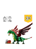 LEGO Medieval Dragon building toy set, UK version