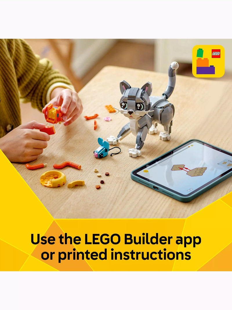 LEGO Creator 3in1 Playful Cat Figure building set, UK version