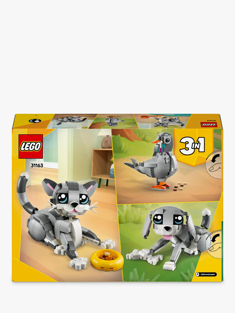 LEGO Creator 3in1 Playful Cat Figure building set, UK version