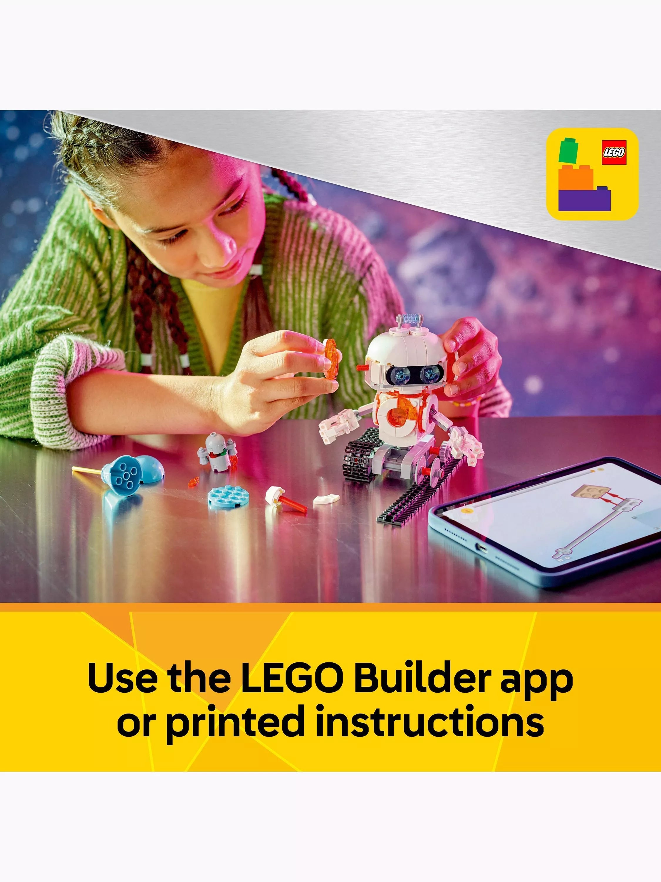 Lego Creator 3in1 Space Robot building set, UK version