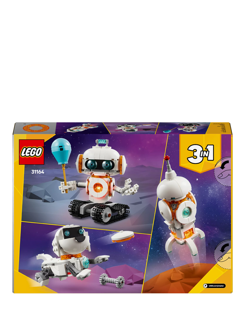 Lego Creator 3in1 Space Robot building set, UK version