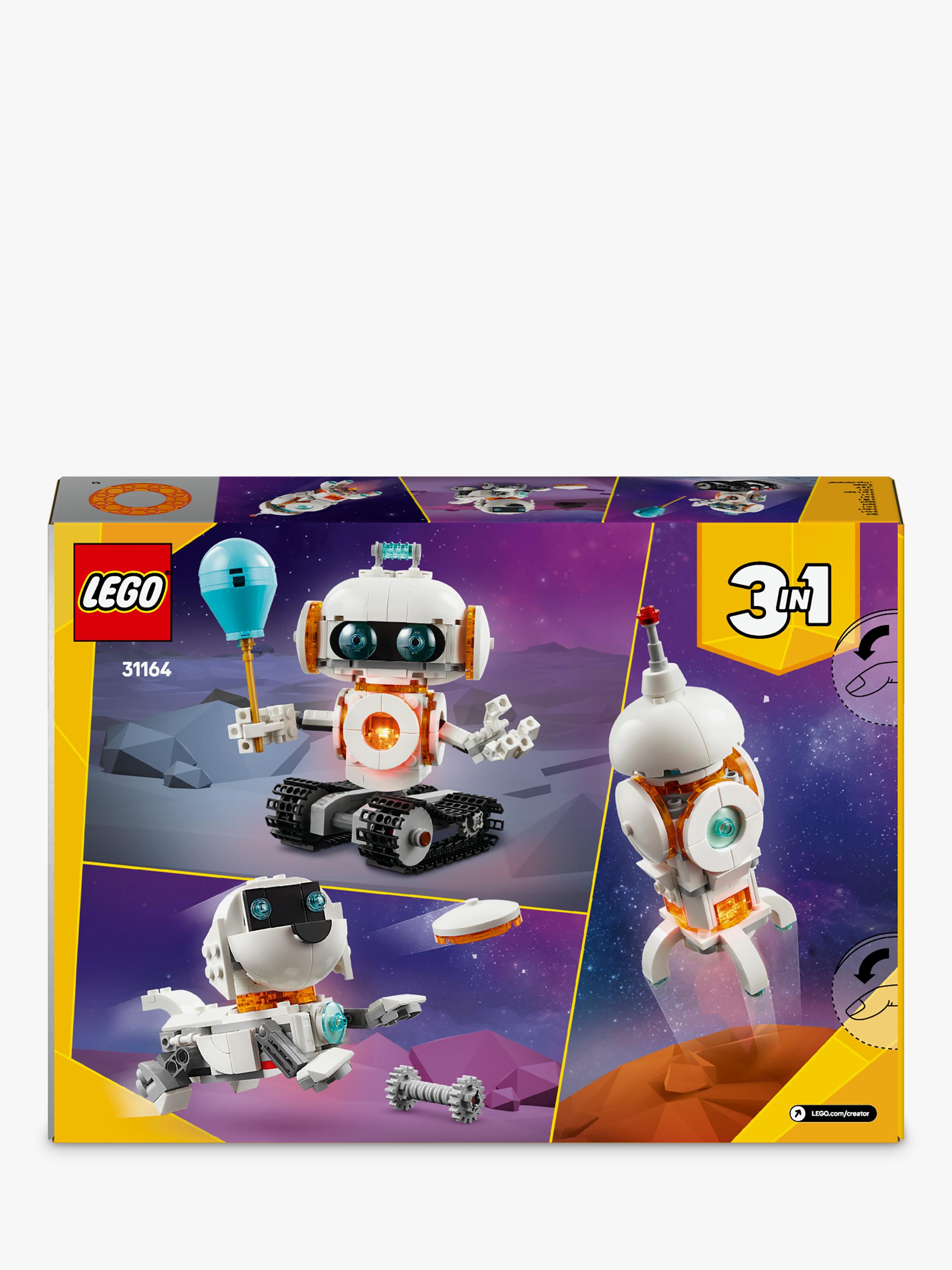 Lego Creator 3in1 Space Robot building set, UK version