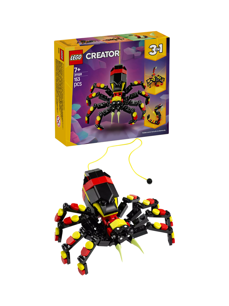 Lego Creator 3in1 Wild Animals Surprising Spider building set, UK version