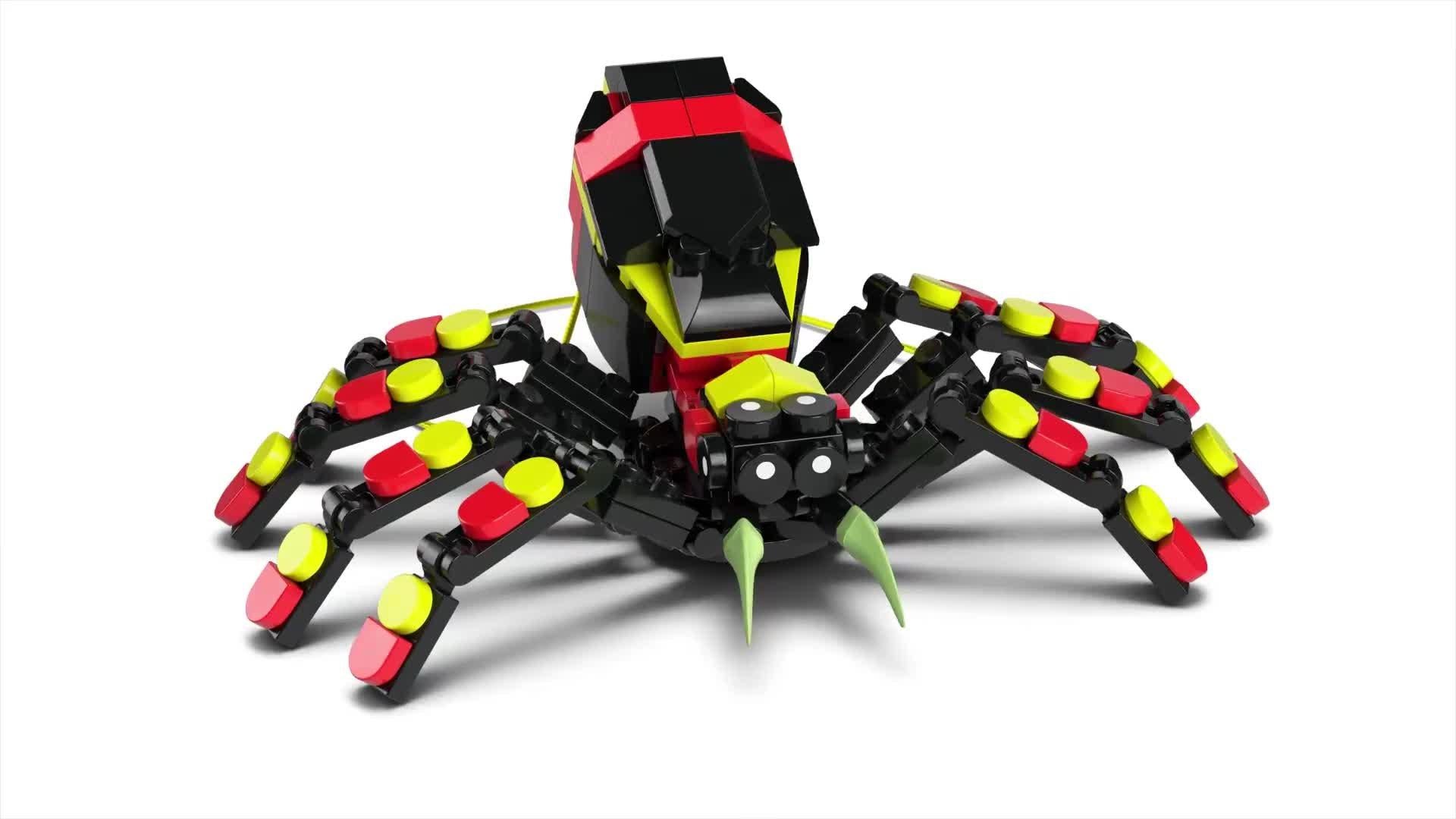 Lego Creator 3in1 Wild Animals Surprising Spider building set, UK version