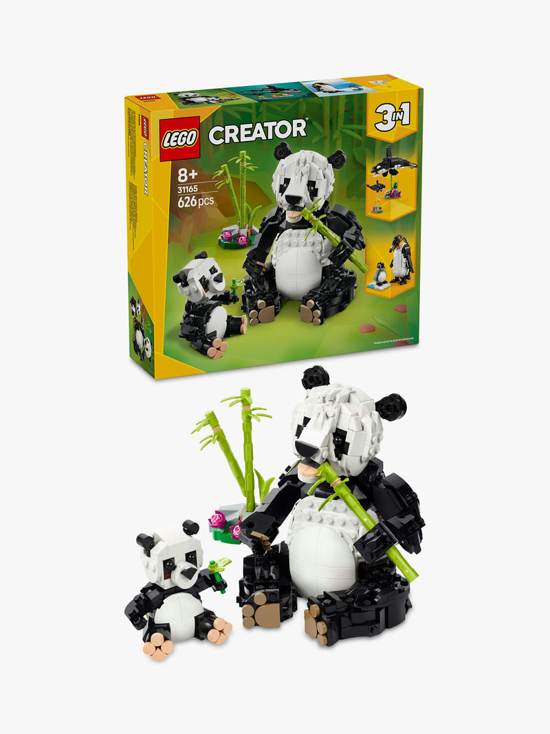 LEGO Creator 3in1 Wild Animals Panda Family Set, UK version