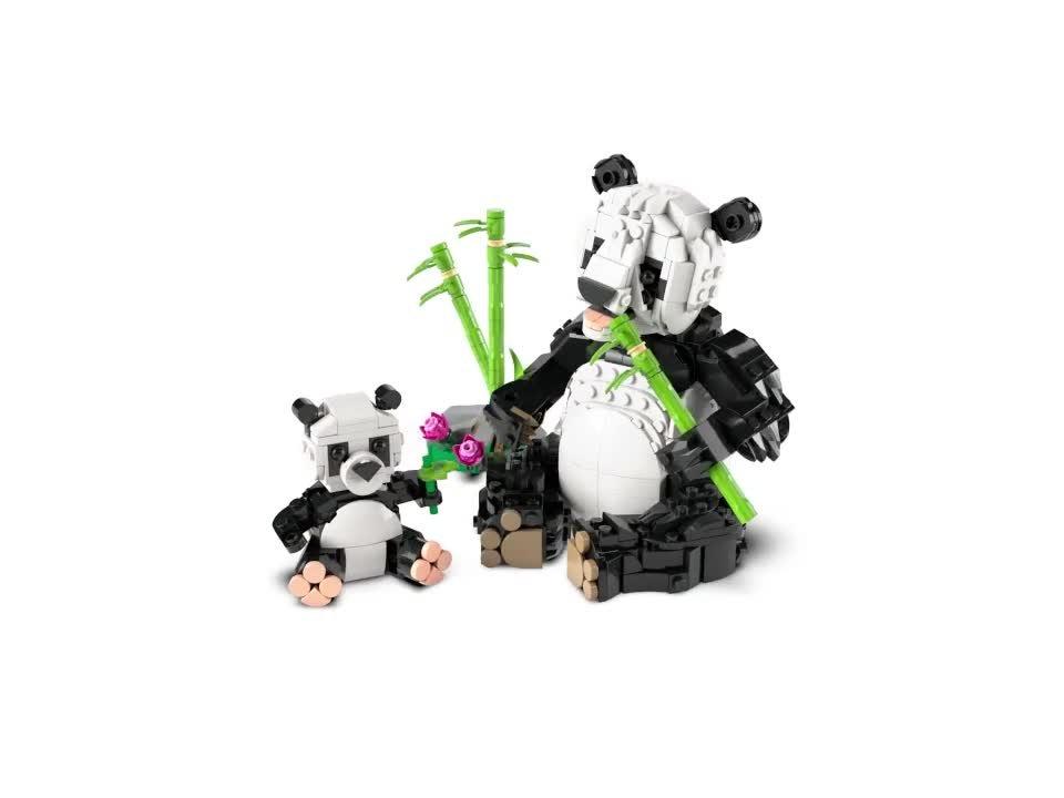 LEGO Creator 3in1 Wild Animals Panda Family Set, UK version
