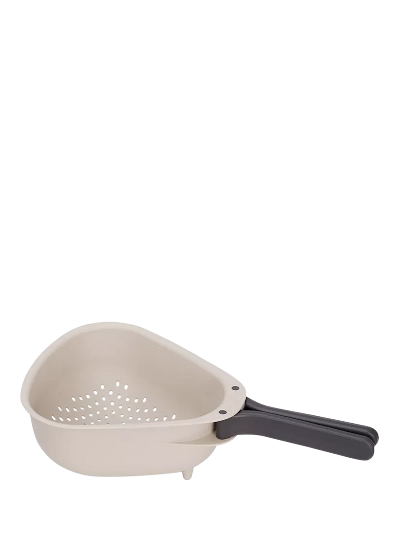 Joseph Joseph large foldable colander in stone, UK version