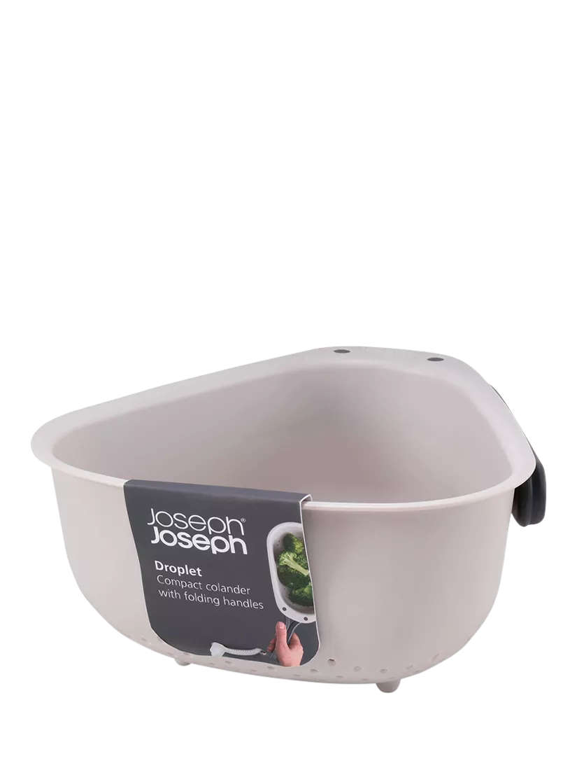 Joseph Joseph large foldable colander in stone, UK version