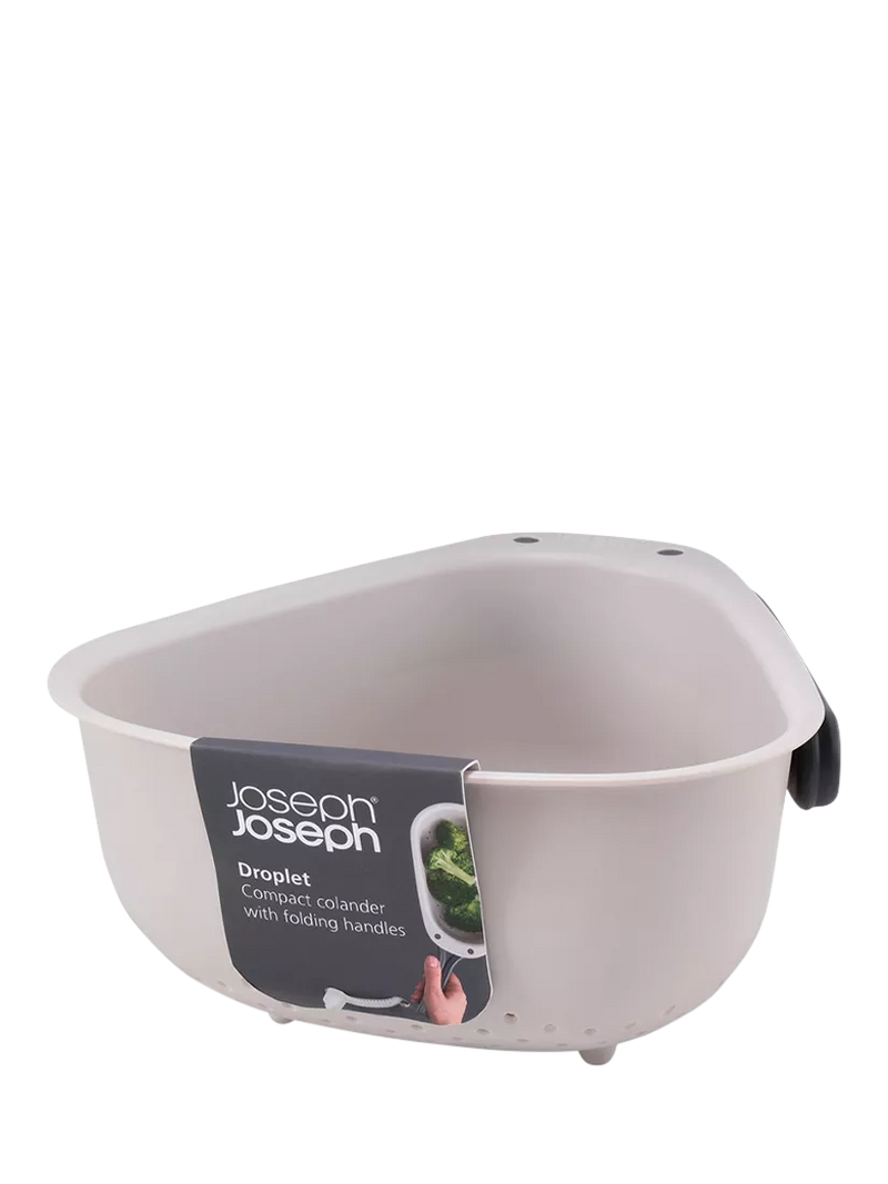 Joseph Joseph large foldable colander in stone, UK version