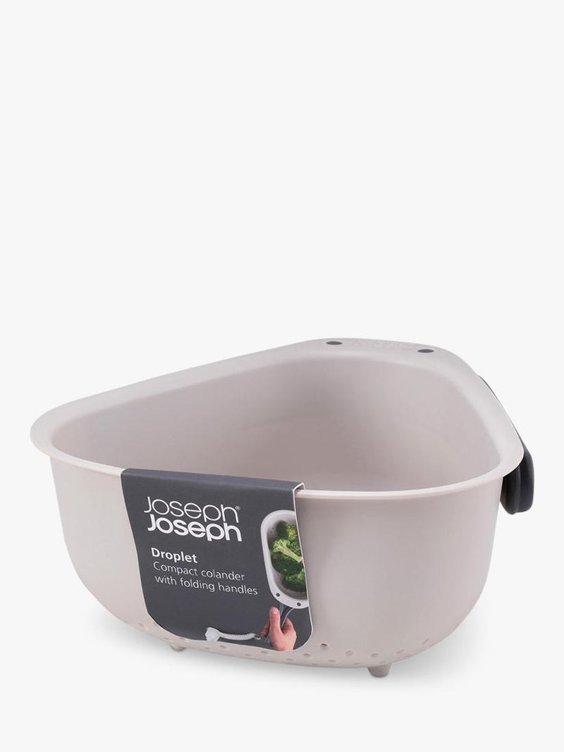 Joseph Joseph large foldable colander in stone, UK version