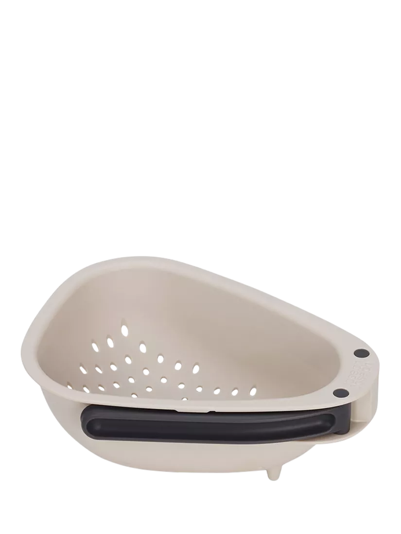 Joseph Joseph Droplet Mini Foldable Colander in Stone, UK version