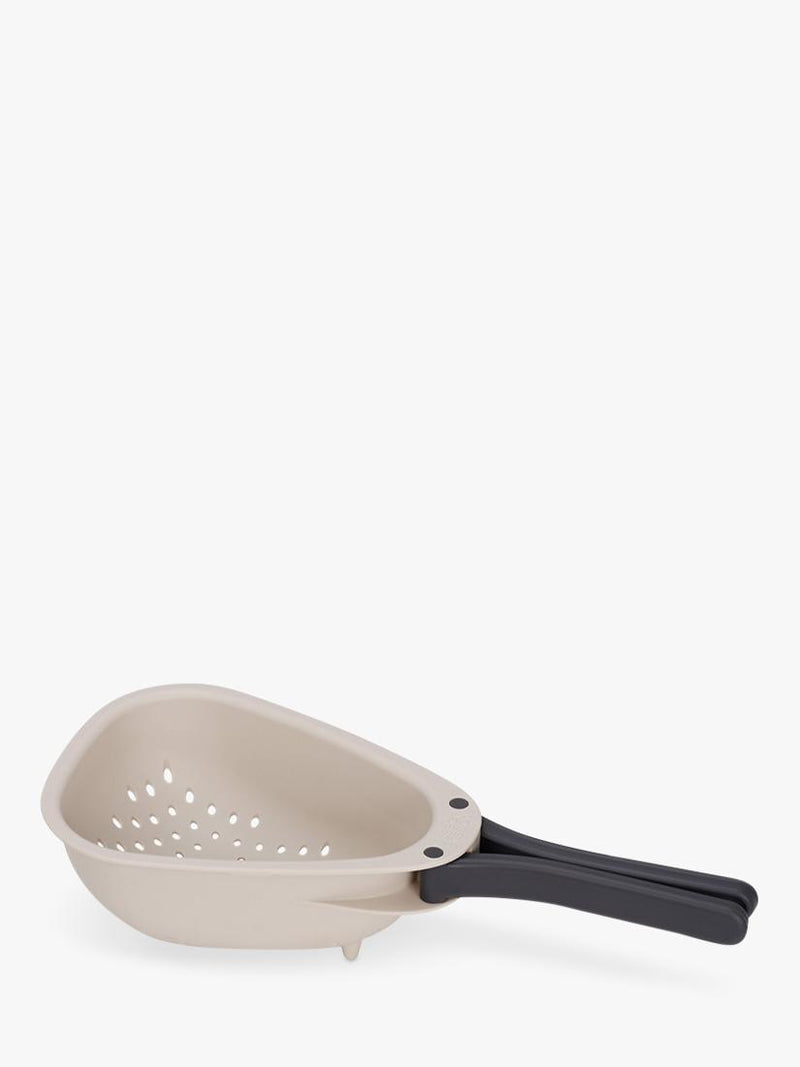 Joseph Joseph Droplet Mini Foldable Colander in Stone, UK version