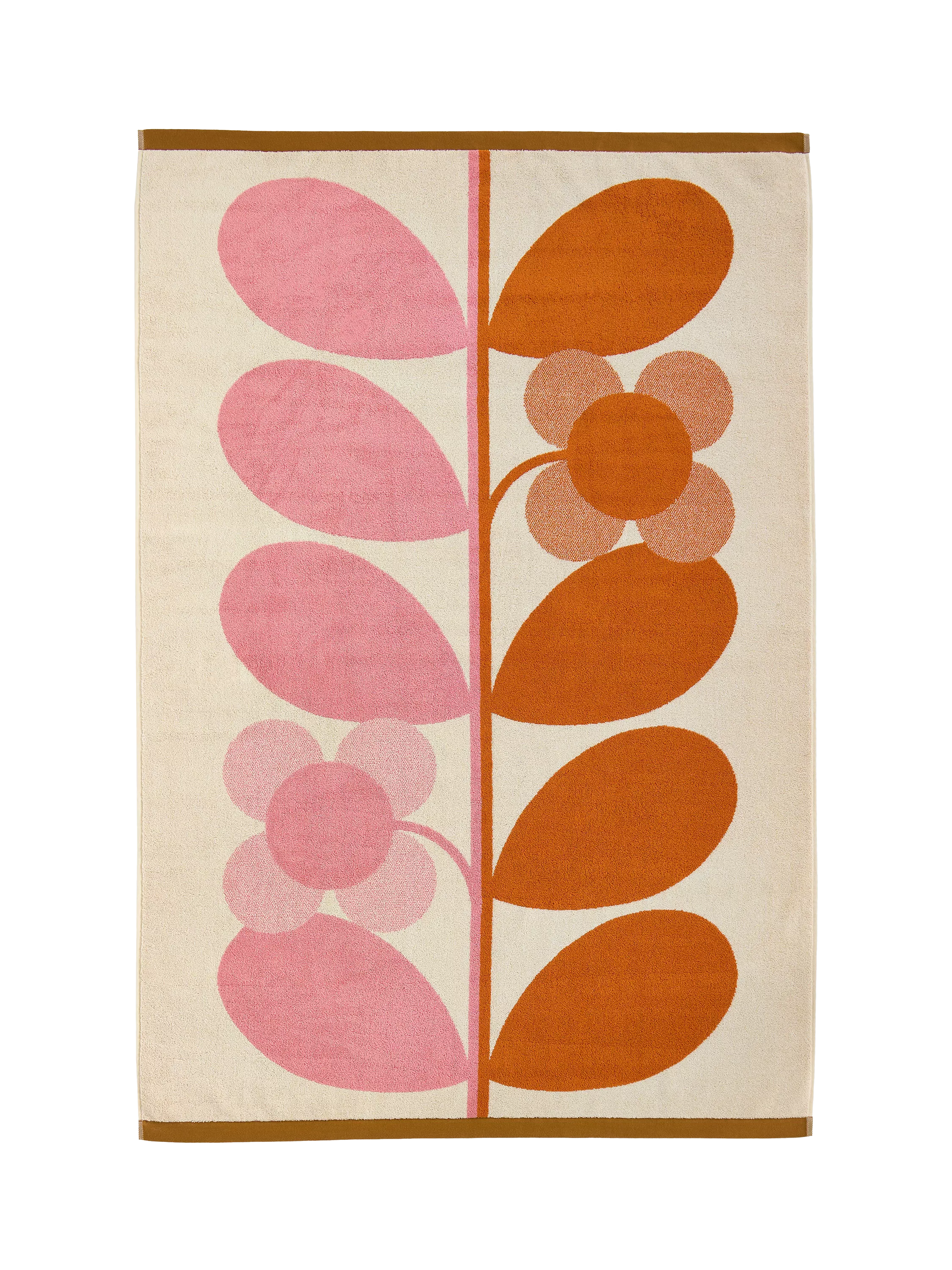 Orla Kiely Stielblumen-Handtuchset, importiert aus dem Vereinigten Königreich