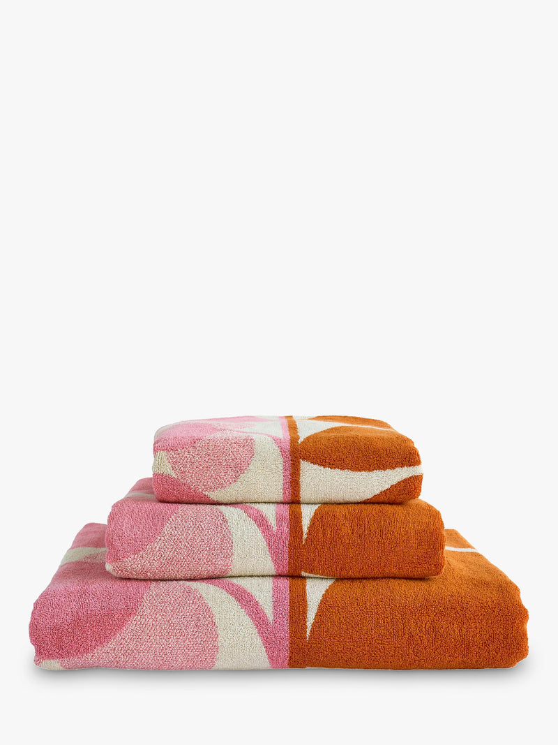 Orla Kiely Stielblumen-Handtuchset, importiert aus dem Vereinigten Königreich