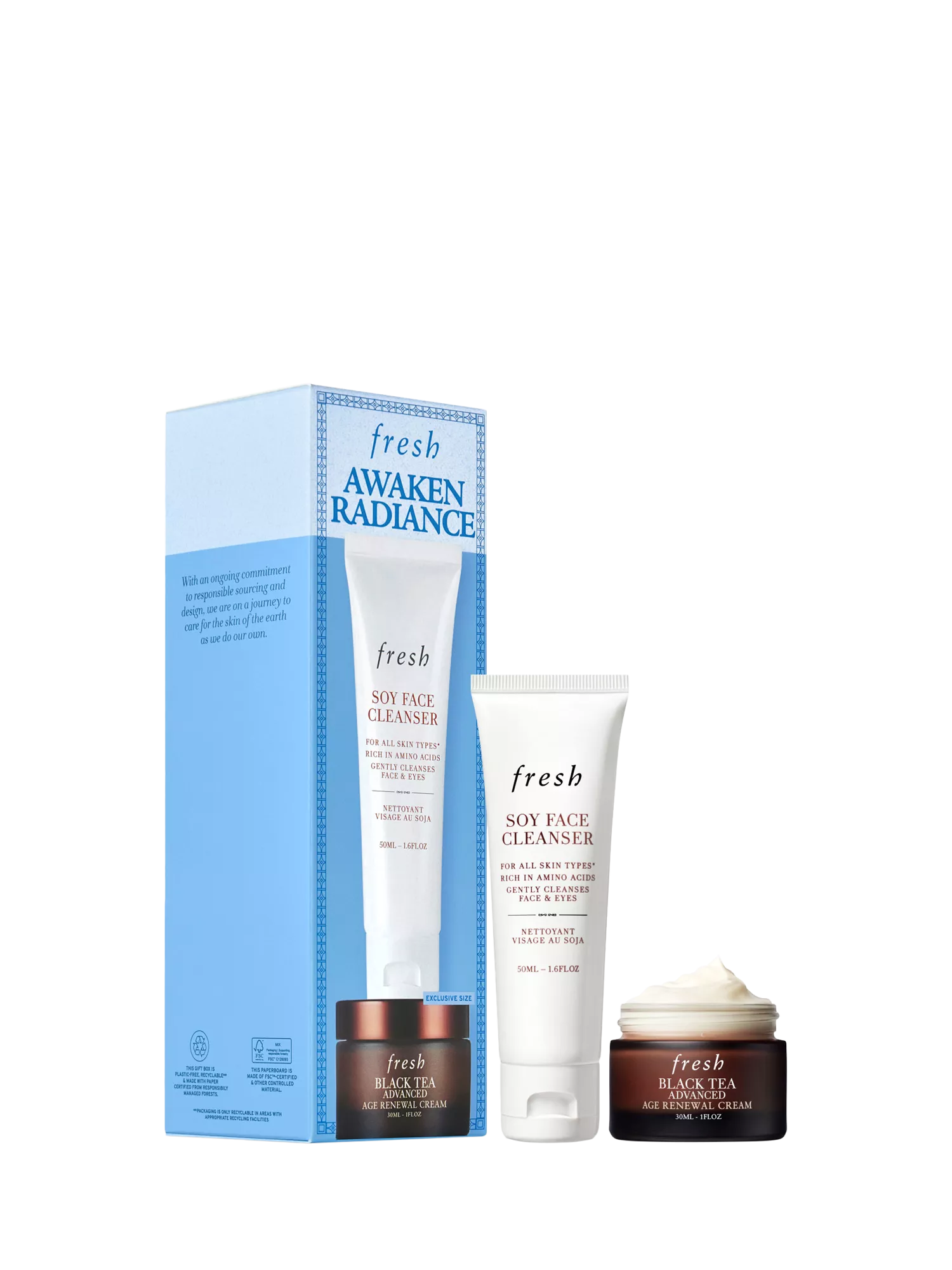 Fresh Awaken Radiance 2-piece skincare gift set, UK version
