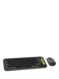 Logitech POP Icon Combo Tastatur Maus Graphit - Britisches Produkt