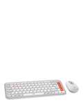 Logitech POP Icon Combo Kabellose Tastatur und Maus - Graphit