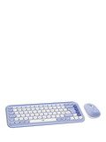 Logitech POP Icon Combo Kabellose Tastatur und Maus - Graphit
