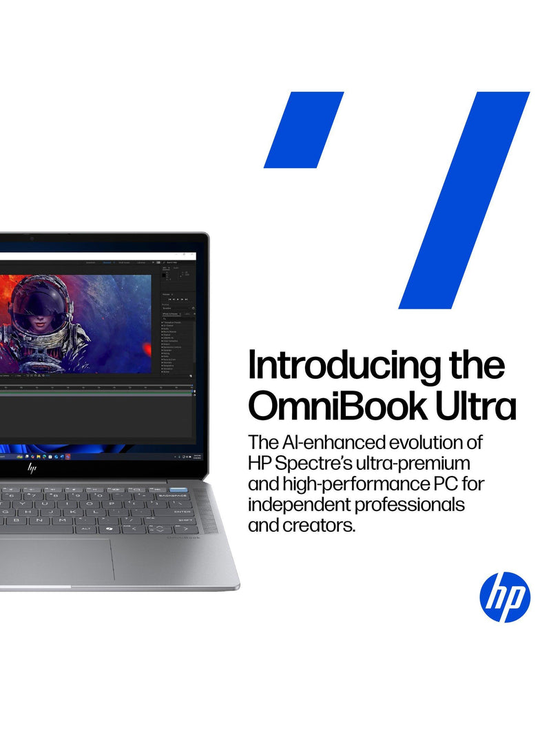 HP OmniBook Ultra Flip laptop 14-inch, UK version