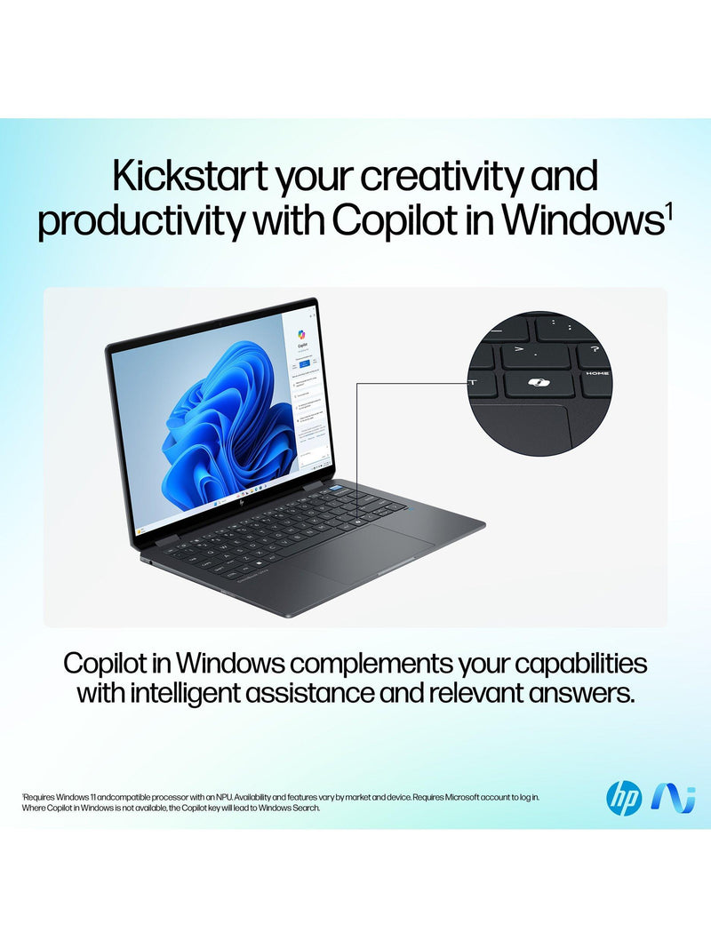 HP OmniBook Ultra Flip laptop 14-inch, UK version
