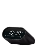 Lexon Ray LCD digital alarm clock with thermometer and hygrometer (British brand)