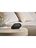 Lexon Ray LCD digital alarm clock with thermometer and hygrometer (British brand)