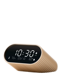 Lexon Ray LCD digital alarm clock gold - British product