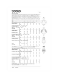 Simplicity toddler costume sewing pattern S3060, imported from the UK